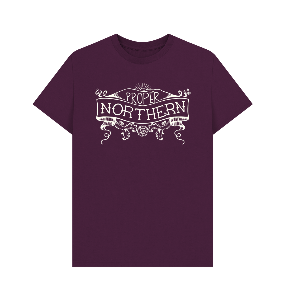 Purple Printed T-shirt