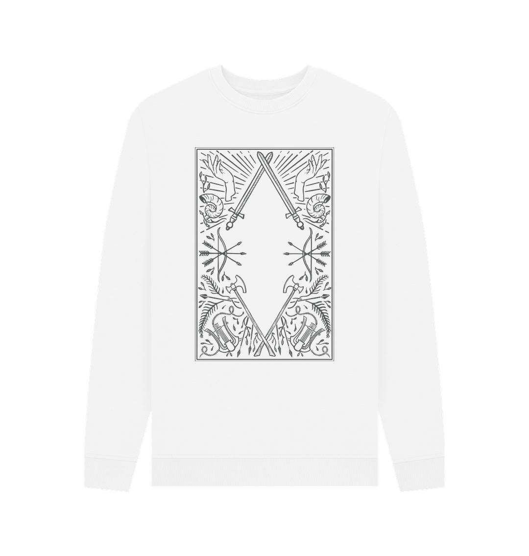White Dungeoneer's Unisex Jumper