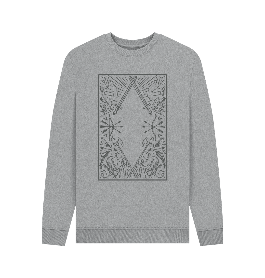 Light Heather Dungeoneer's Unisex Jumper