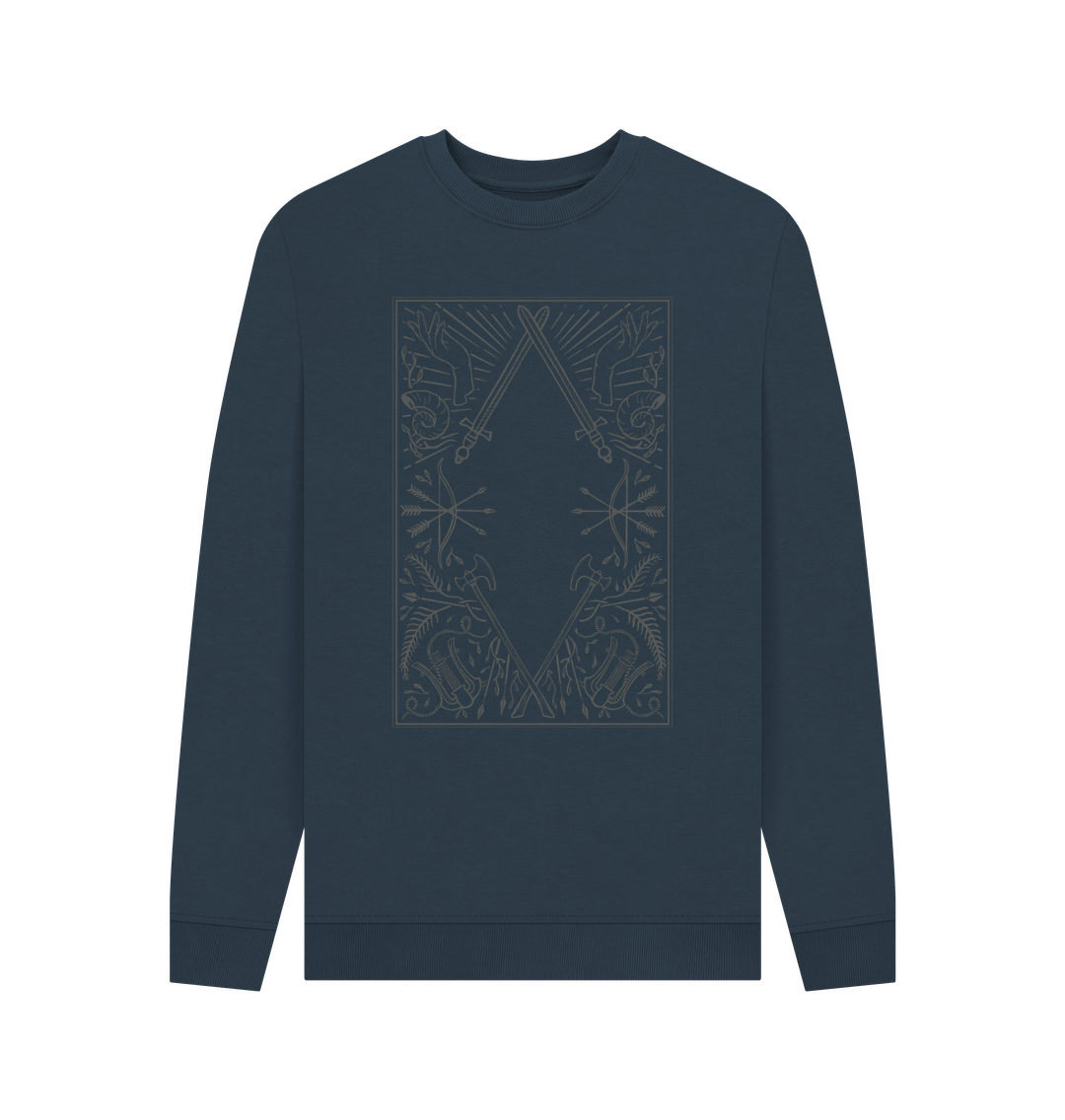 Navy Blue Dungeoneer's Unisex Jumper