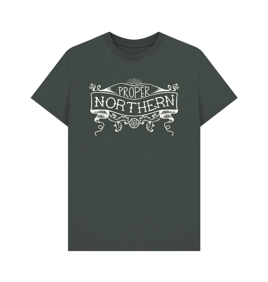 Dark Grey Printed T-shirt