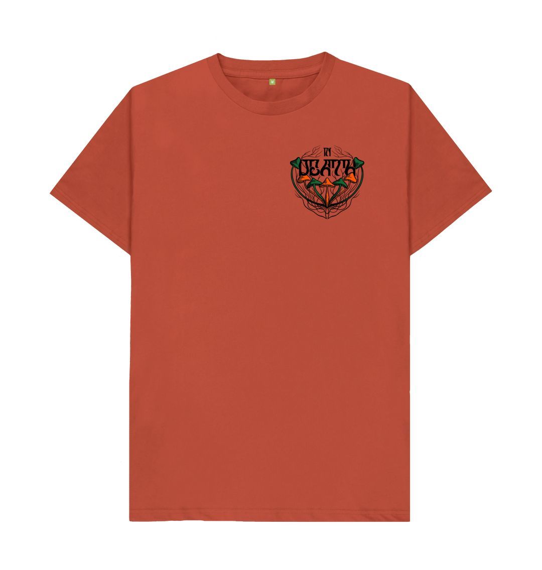 Rust 'In Death' Organic Cotton T-Shirt