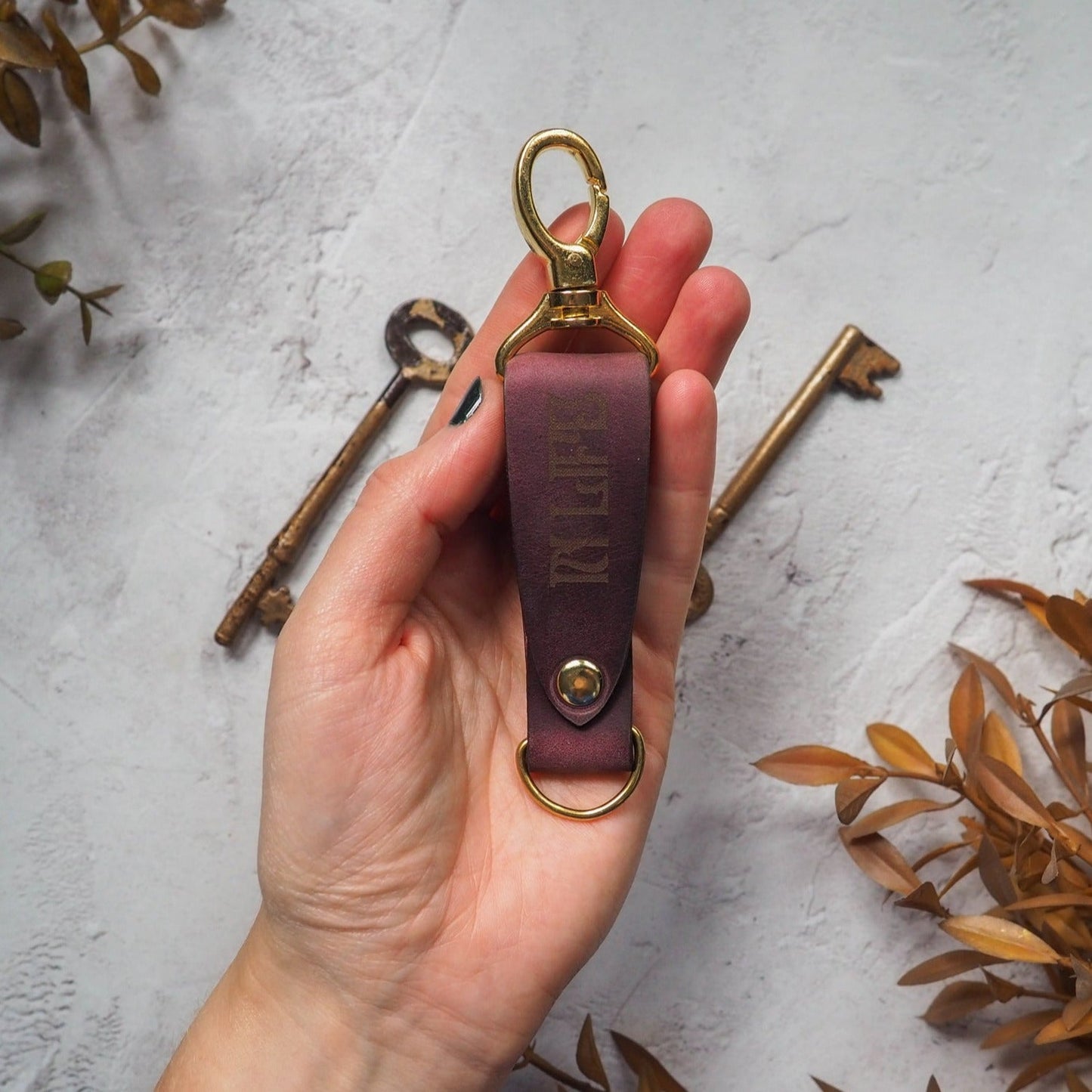 In Life and In Death Key Fob, by Hord