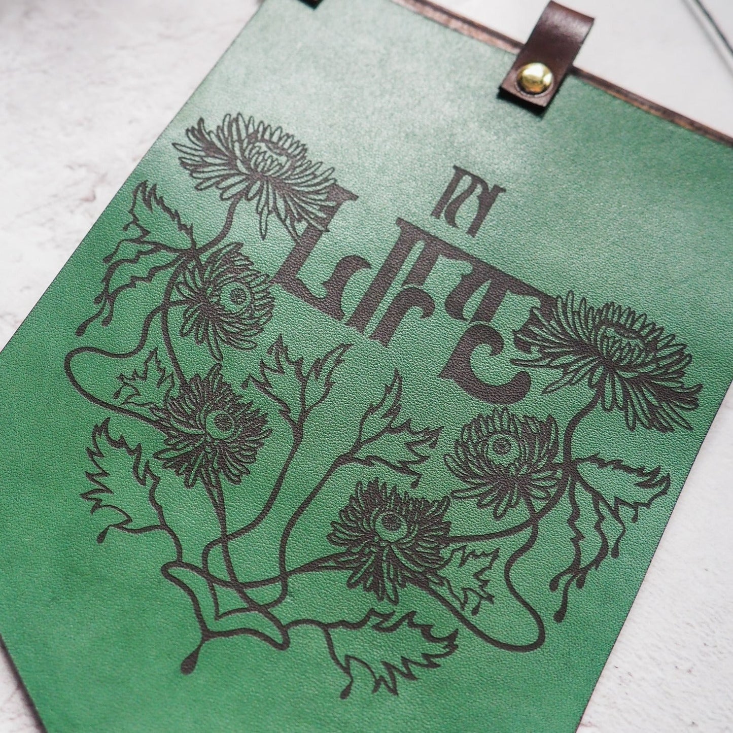 In Life Art Banner, in green,  by Hord