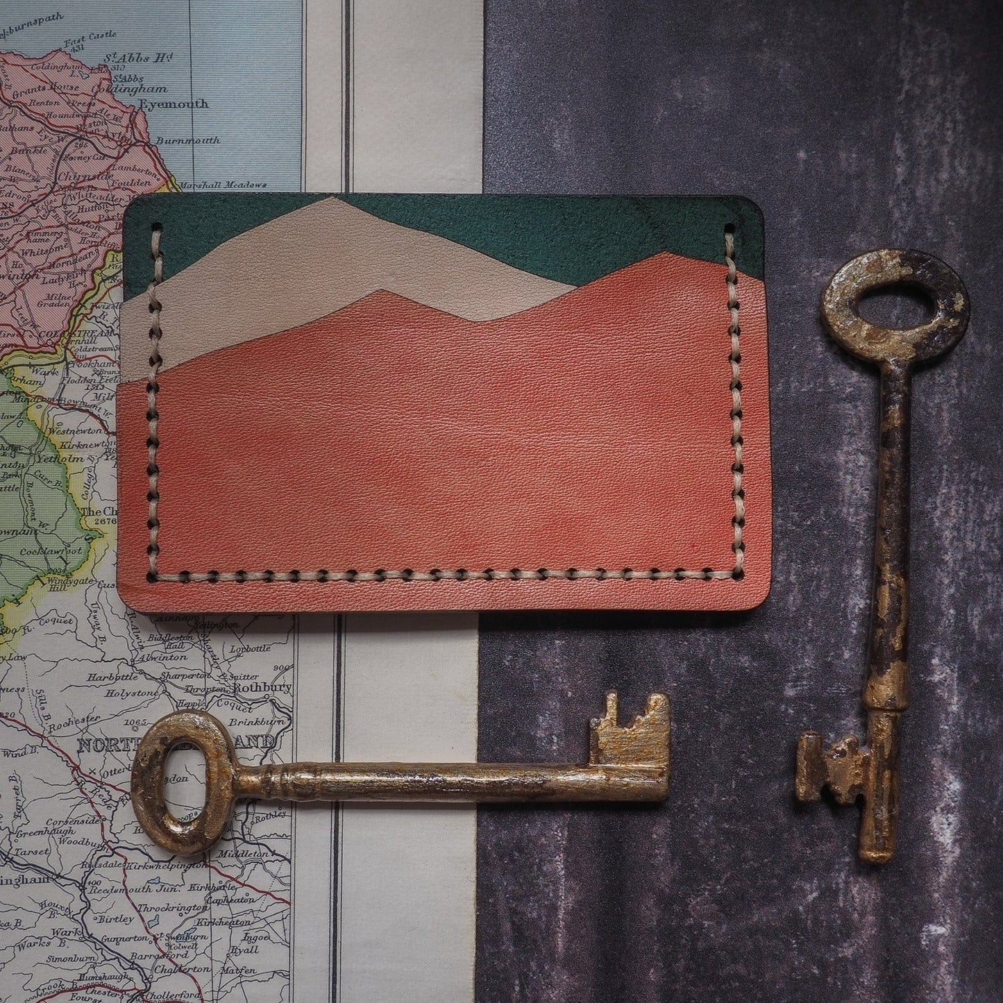 Copy of Mountain Card Holder - Tropical, by Hord