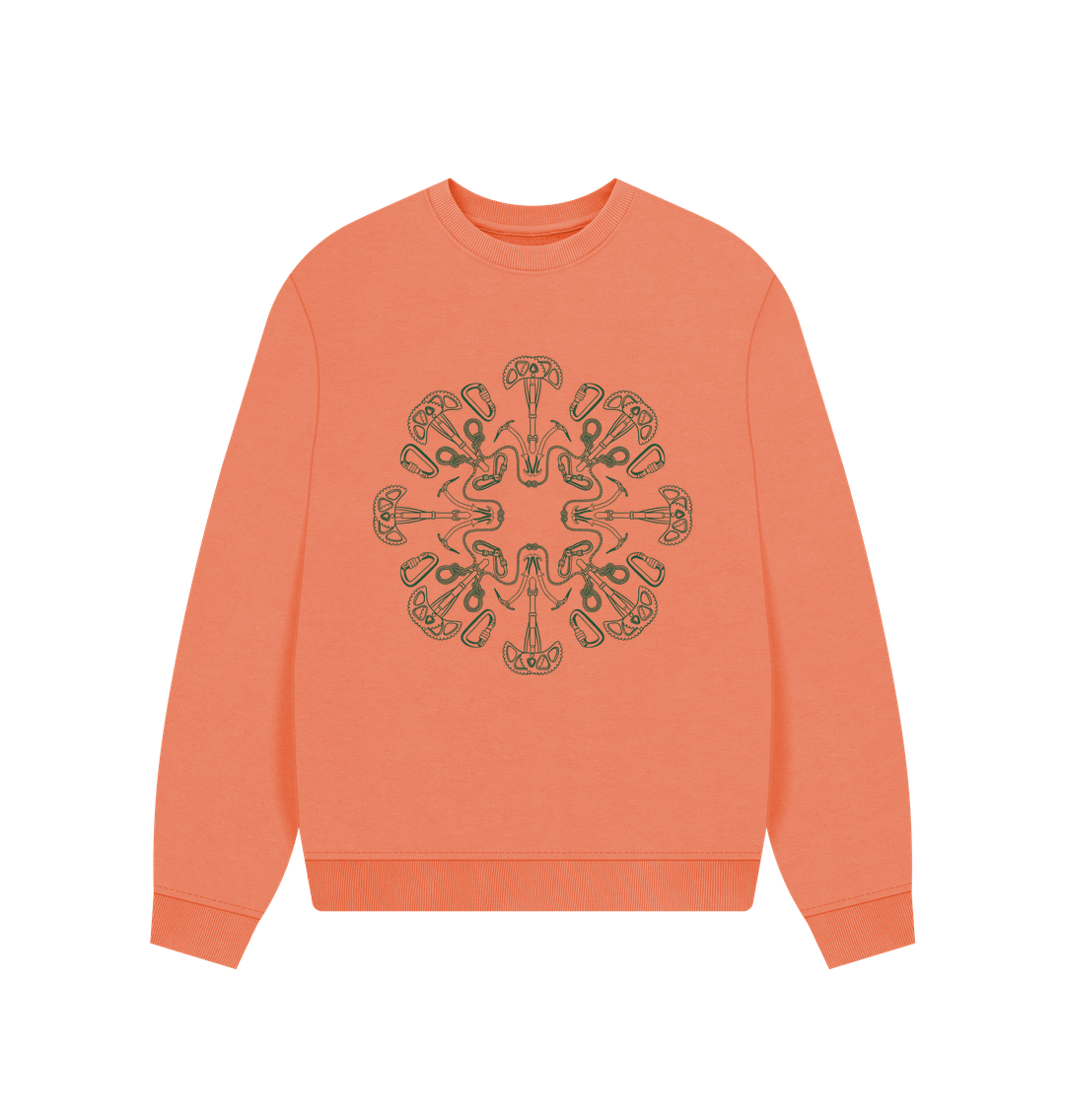 Apricot Oversized Climbing Jumper - Womens