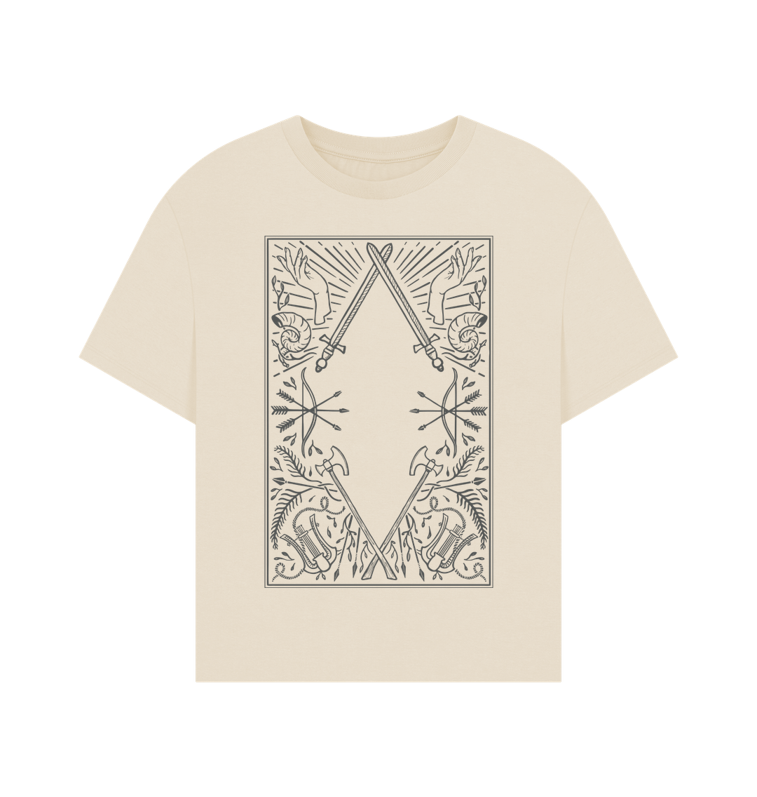 Oat Oversized Dungeoneer's T-shirt, Women's