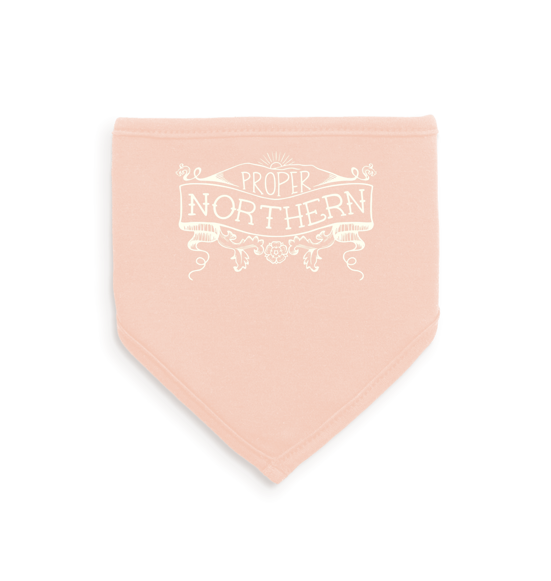 White/Powder Pink Bib
