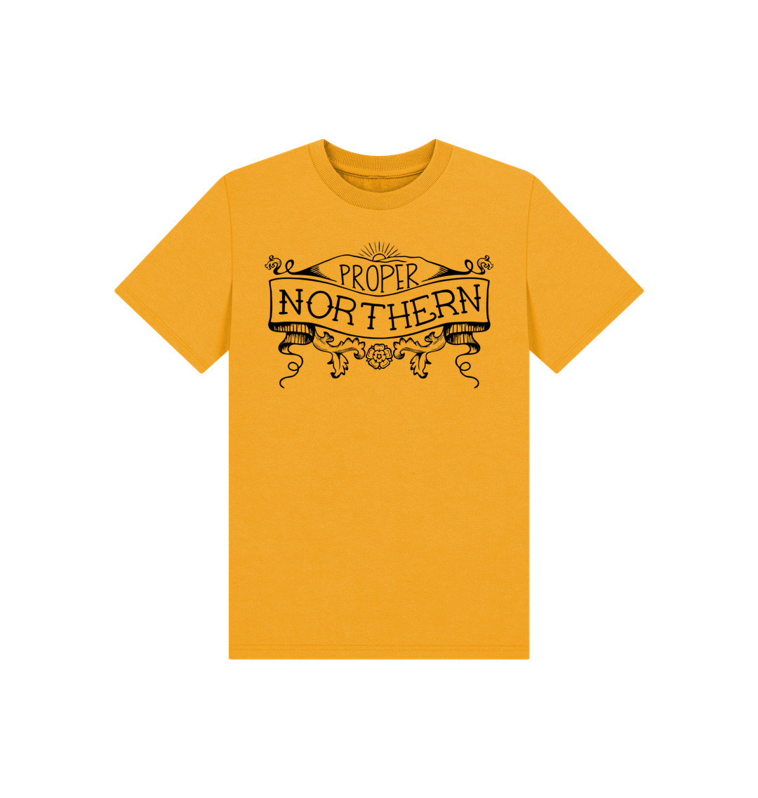 Mustard Proper Northern Kids T-Shirt