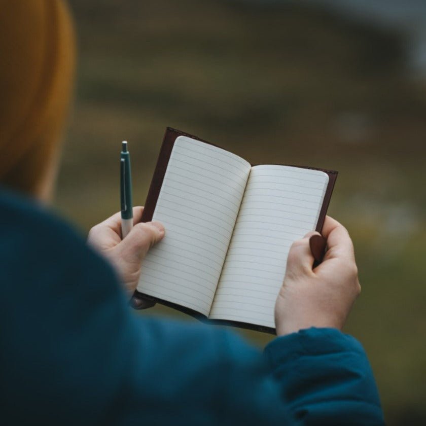 Reusable Leather Cahier Cover by Hord
