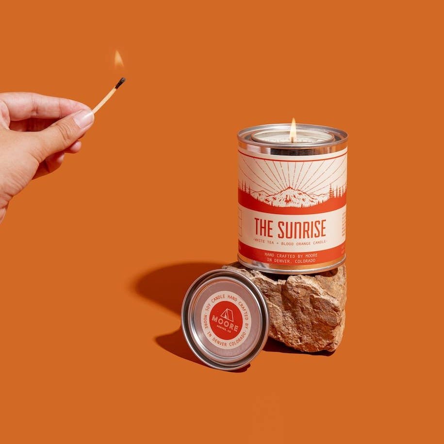 Sunrise Candle-1/2 Pint