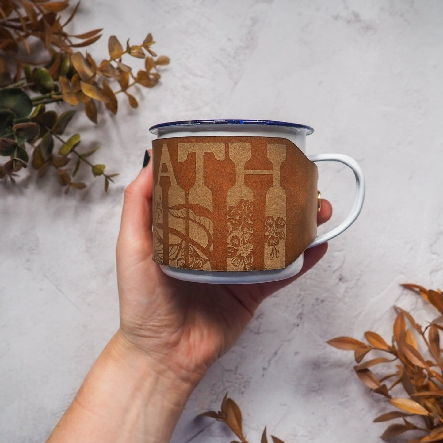 Til Death Enamel Mug, by Hord