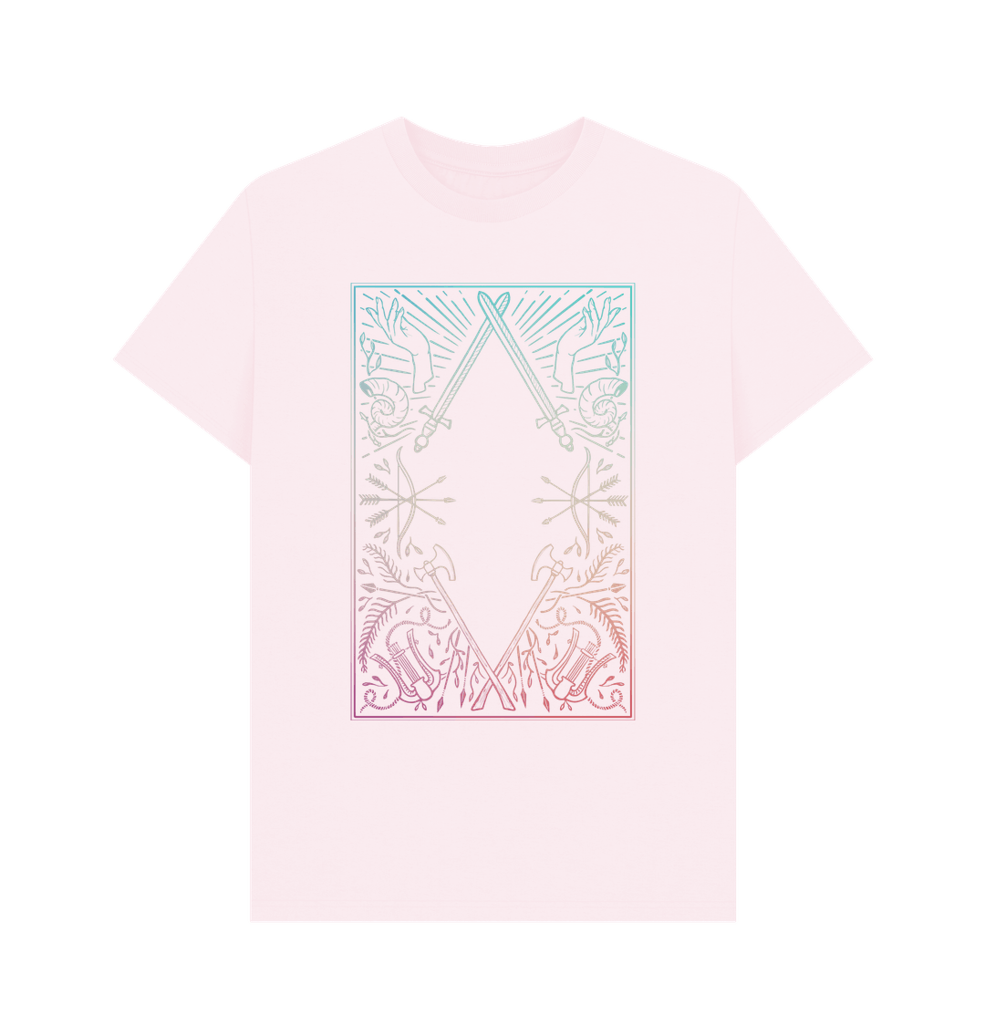Pink Unisex Dungeoneer's T-shirt, Radiance