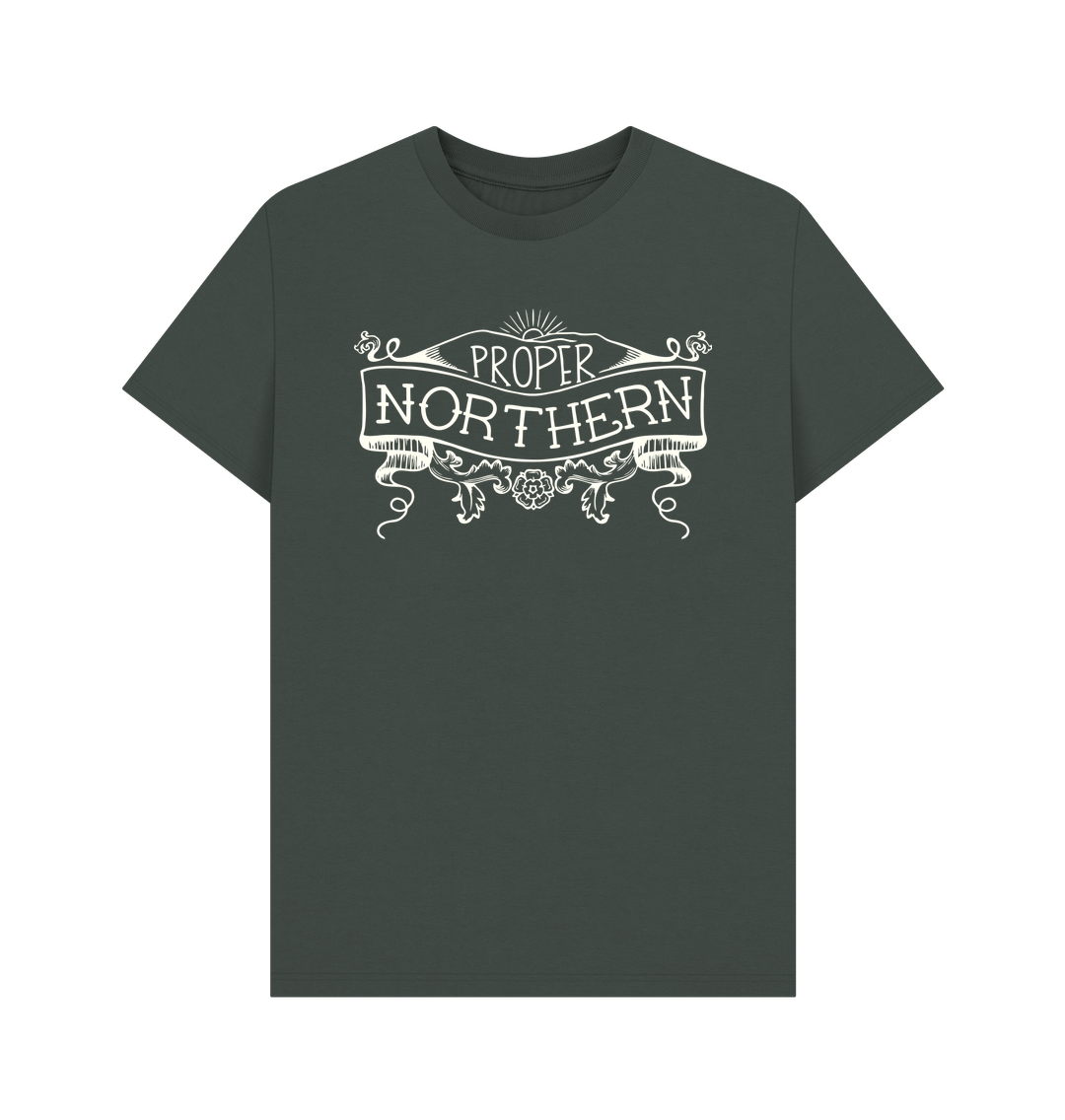 Dark Grey Printed T-shirt