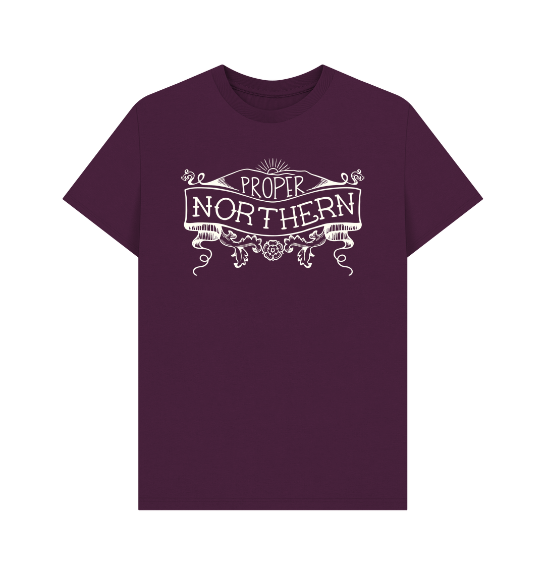 Purple Printed T-shirt