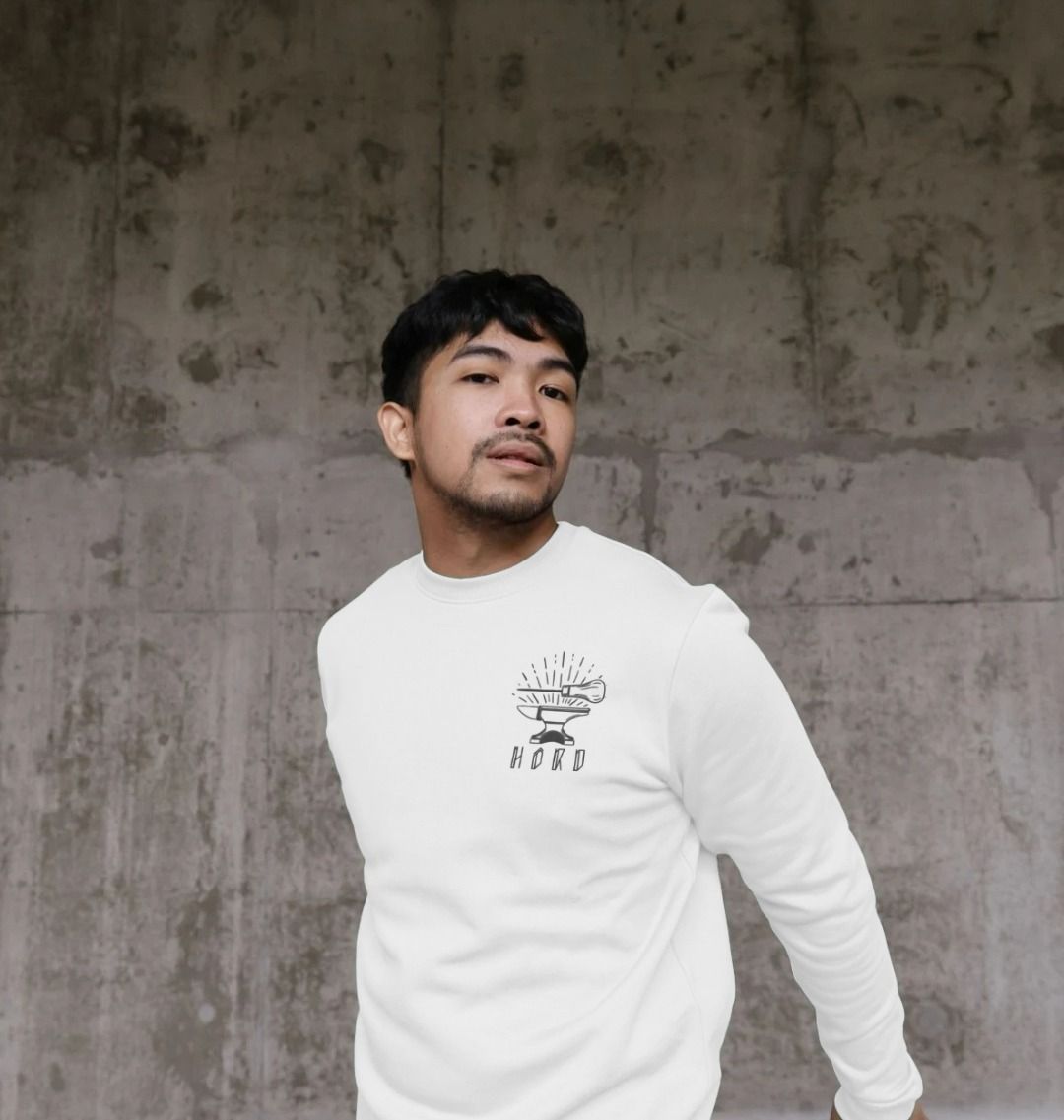 White Awl and Anvil, Hord Sweater Unisex. The Craftsman Sweater By Hord.