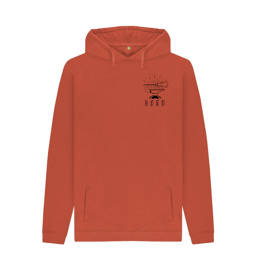 Rust Awl & Anvil Hoodie. By Hord.