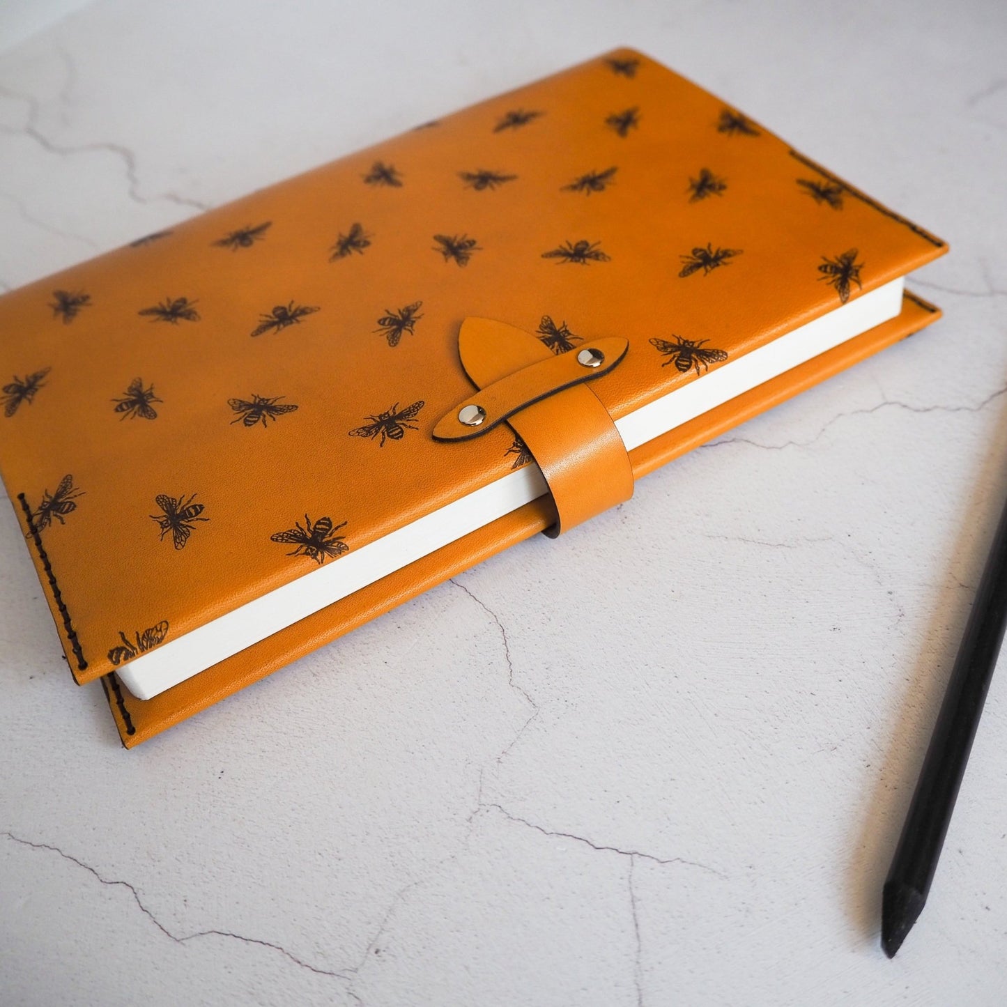 The Bee Journal on a leuchtturm1917 A5 notebook.