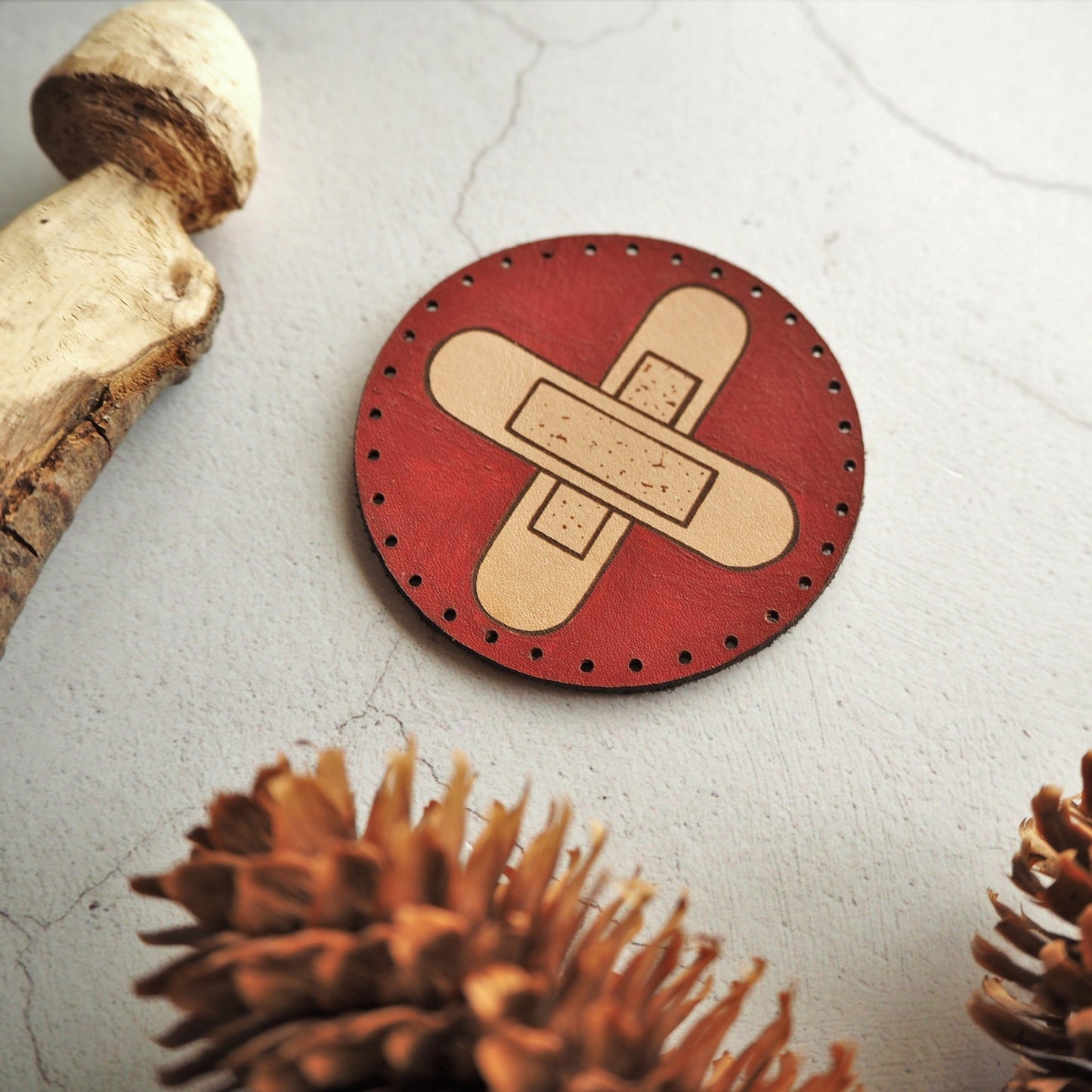 This first aid patch could be used to accessorise yours or the medico's outfits, bags and more in your life.