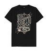 Black Born of the North, Front Printed, Unisex T-Shirt. The Northern T Shirt By Hord.