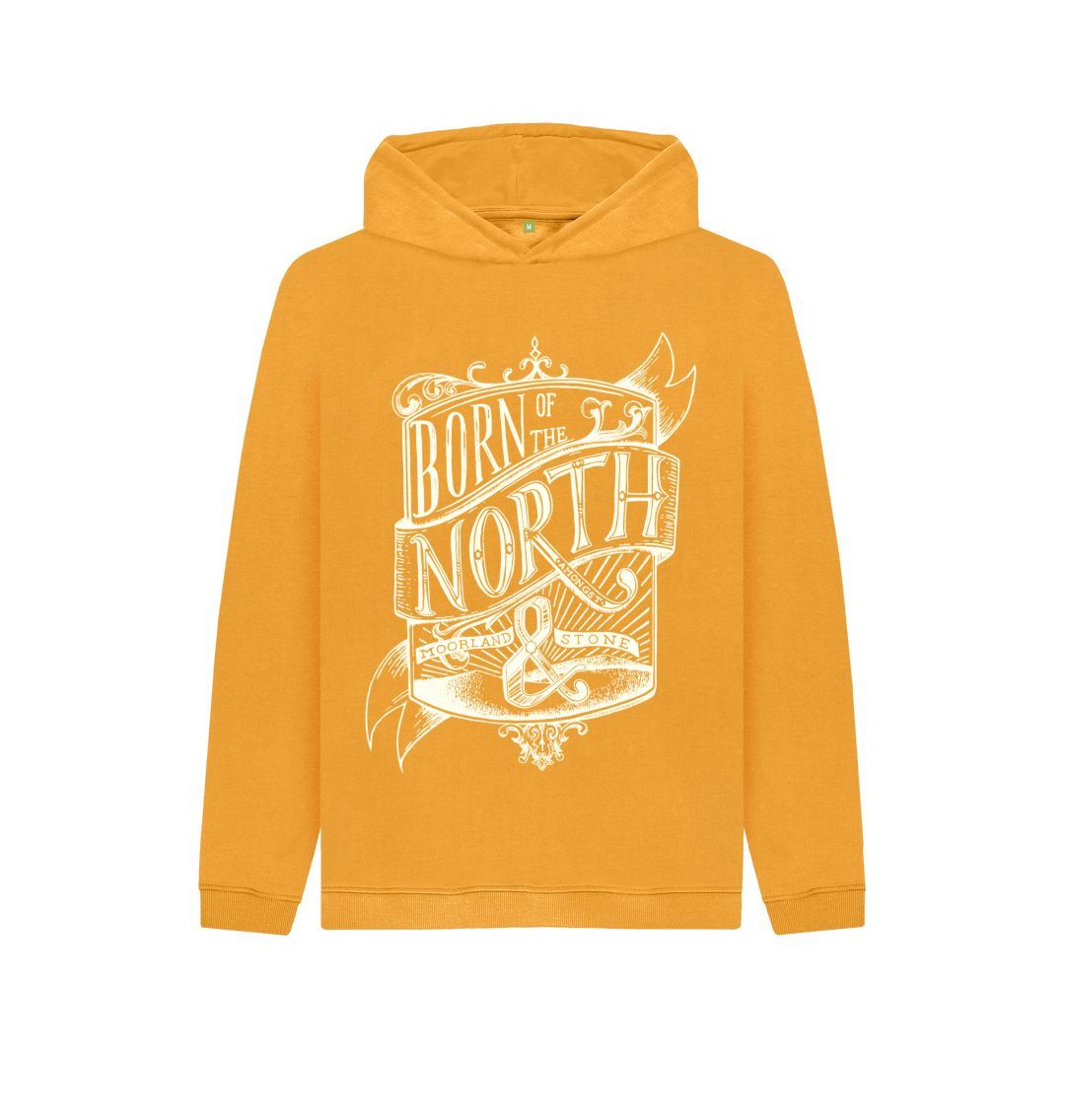 Mustard Kids Born of the North Hoodie, a children's hoodie from Hord.