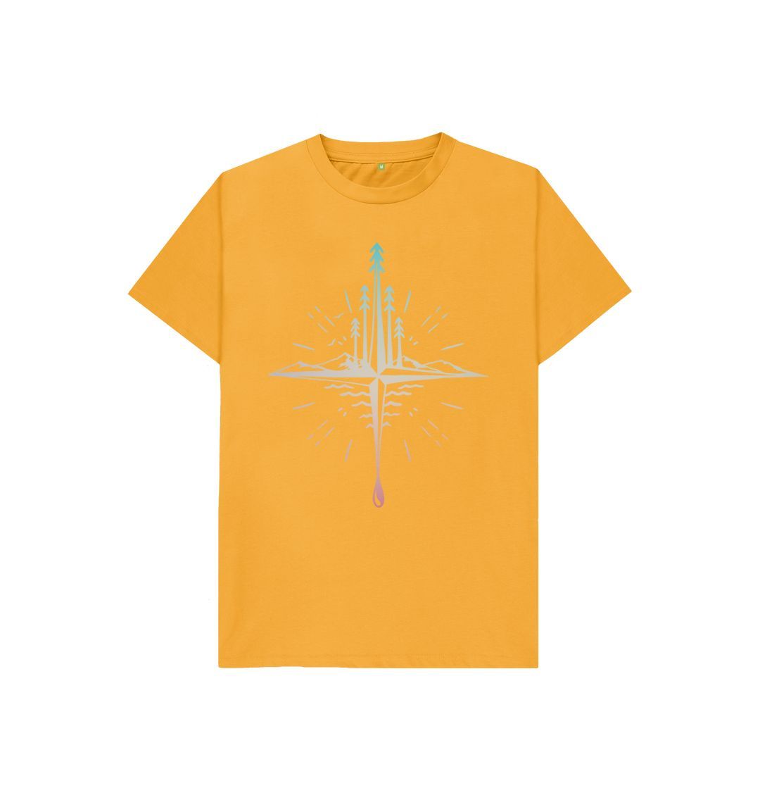 Mustard Kids Compass T-Shirt, an organic kids clothes selection from Hord.
