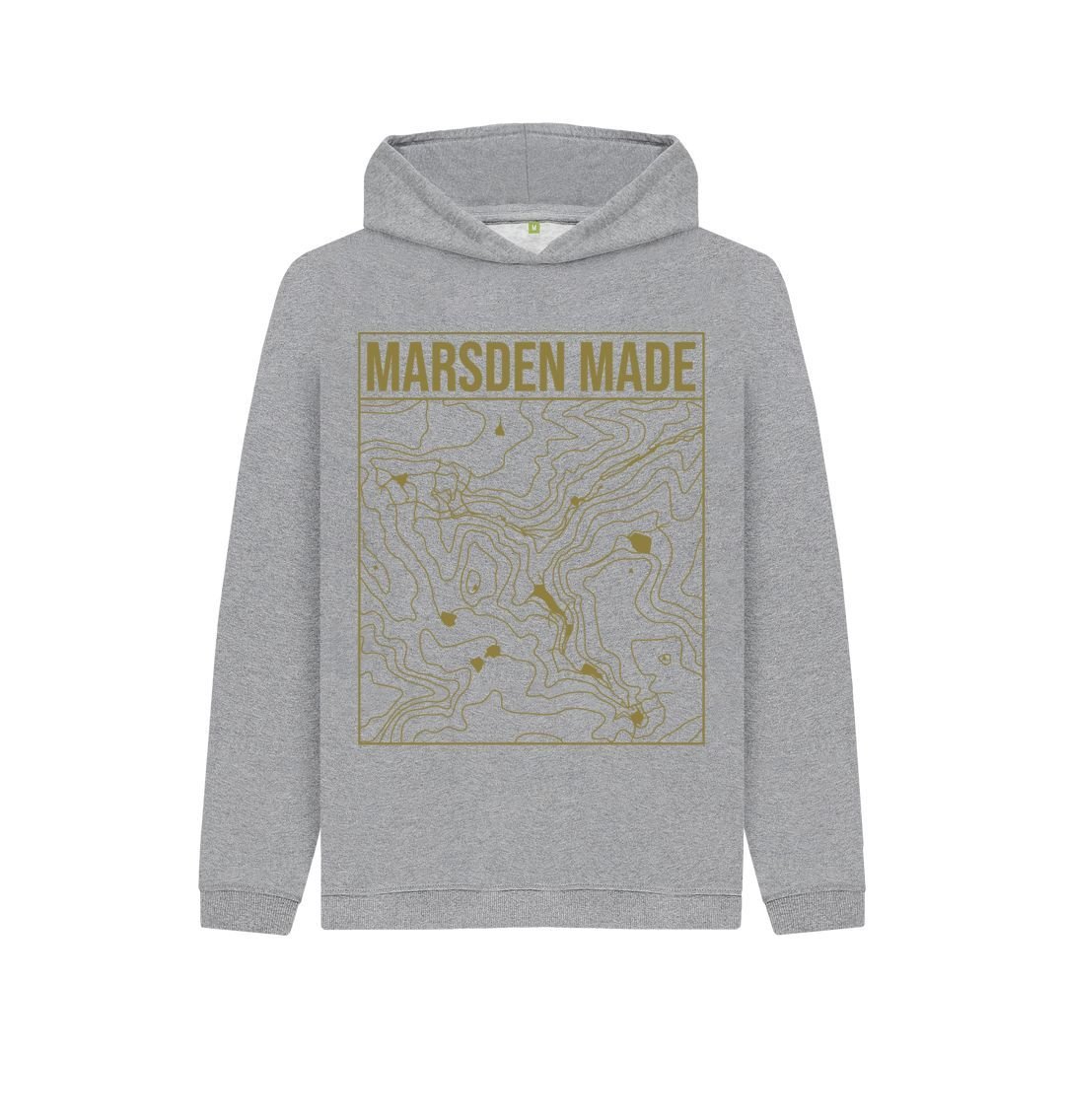 Athletic Grey Kids Marsden Made Hoodie, a kids hoodie from Hord.