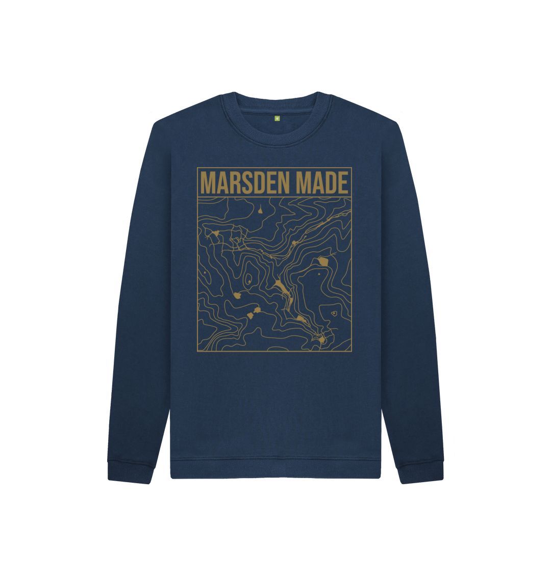 Navy Blue Kids Marsden Made Jumper, a kids jumper from Hord.