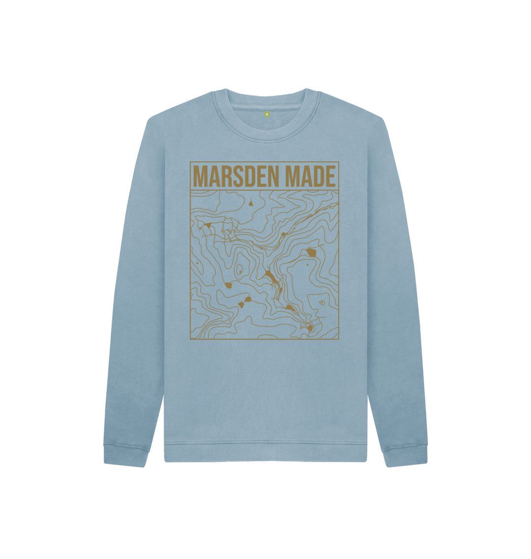 Stone Blue Kids Marsden Made Jumper, a kids jumper from Hord.
