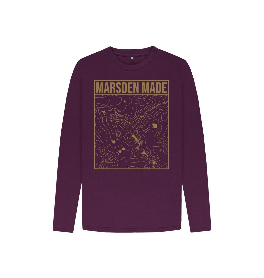 Purple Kids Marsden Made Long Sleeve, a kids long sleeve from Hord.