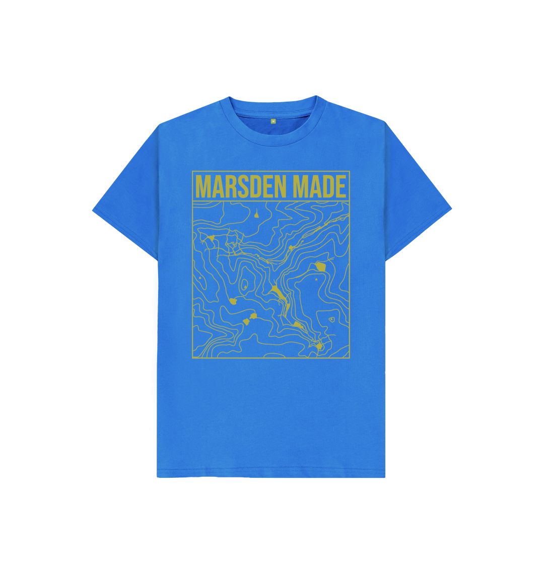 Bright Blue Kids Marsden Made T-Shirt, a kids tee from Hord.