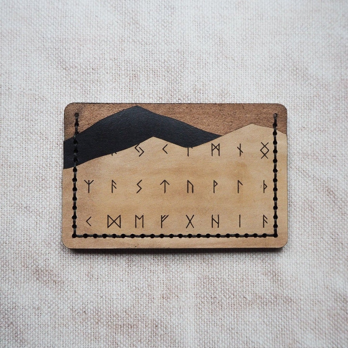This Viking rune card holder is the perfect gift for the viking in your life.