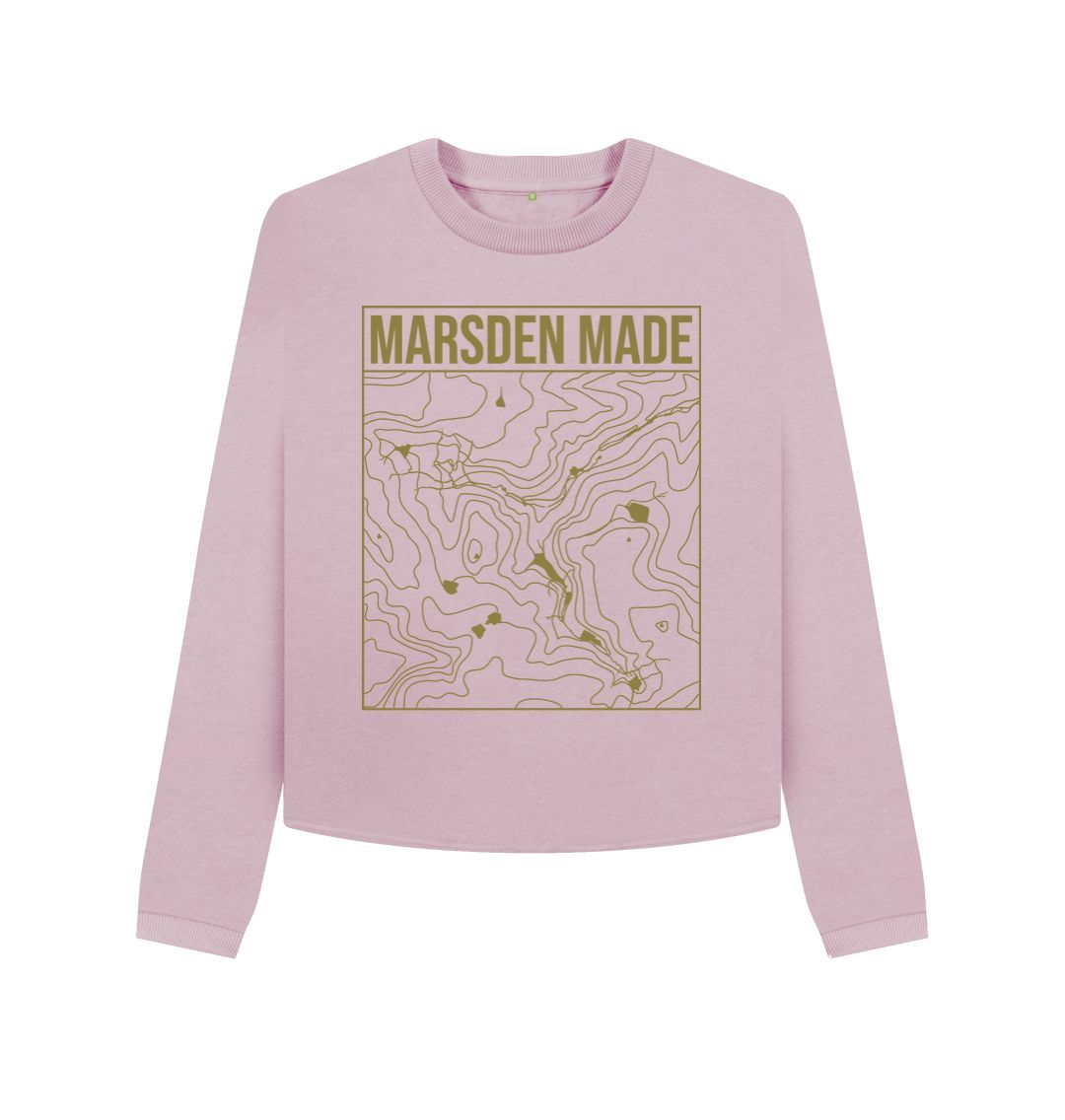 Mauve Marsden Made Womens Boxy Jumper