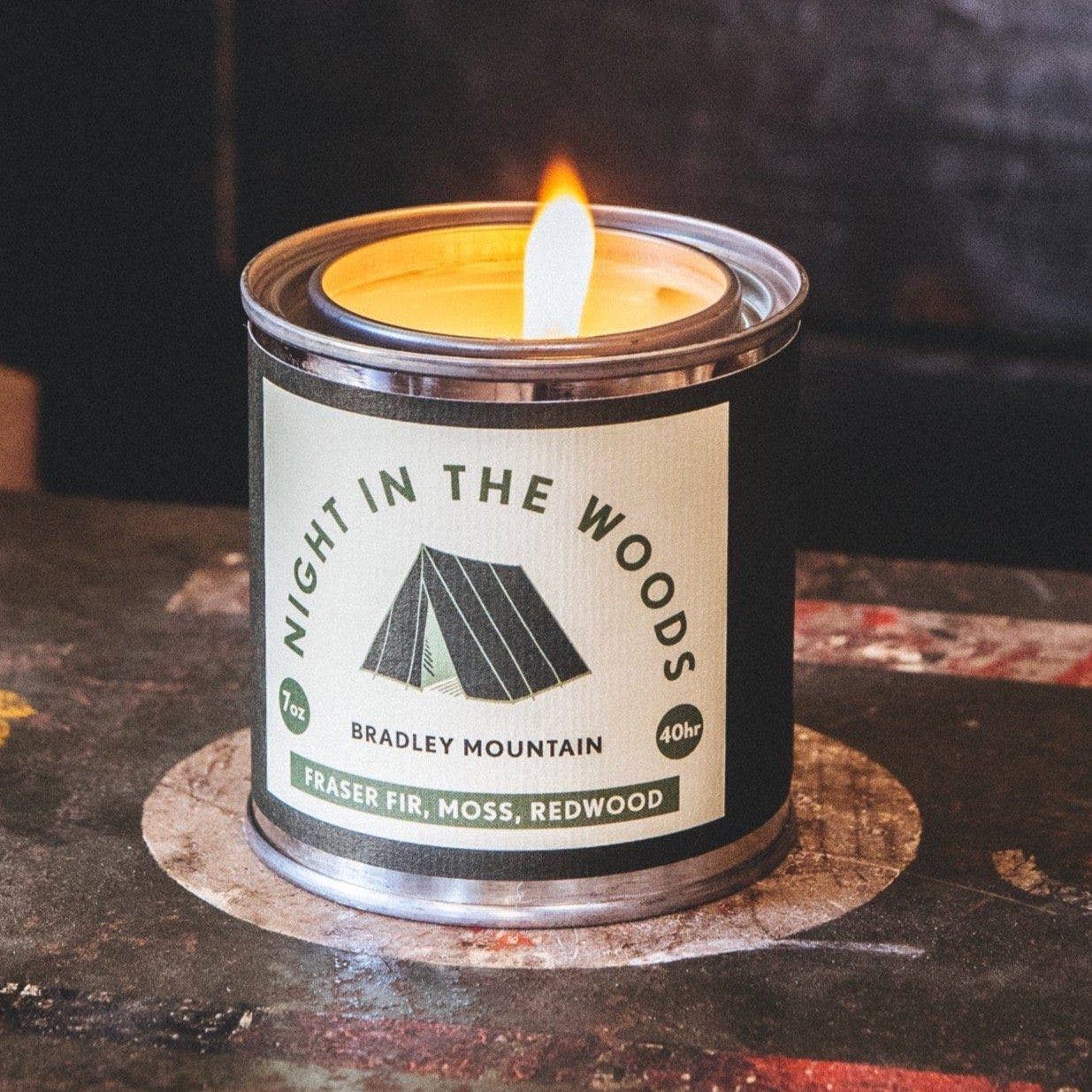 Night in the Woods Candle, Fraser Fir, Moss, Redwood