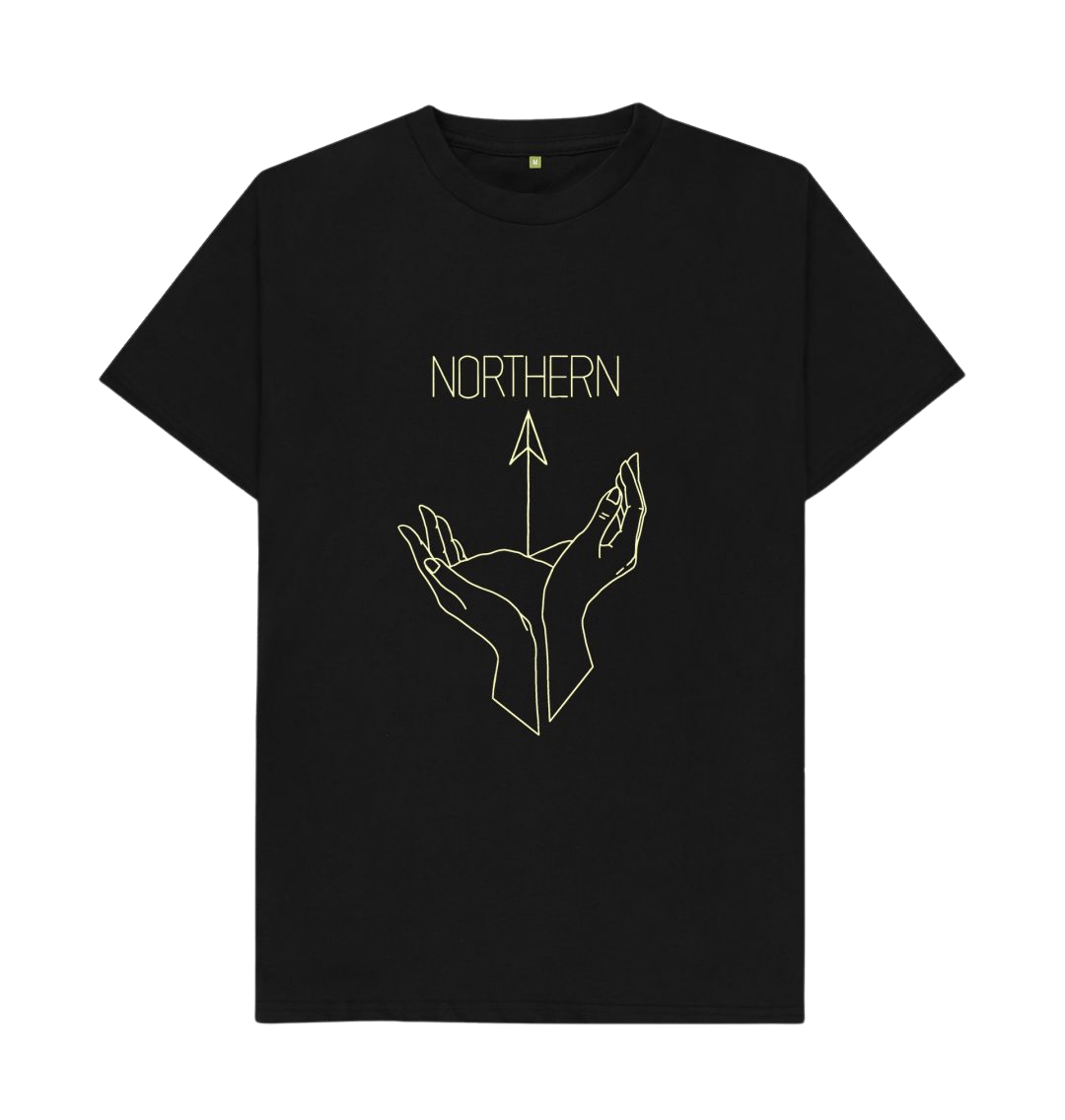 Northern, Basic Organic T-Shirt in black