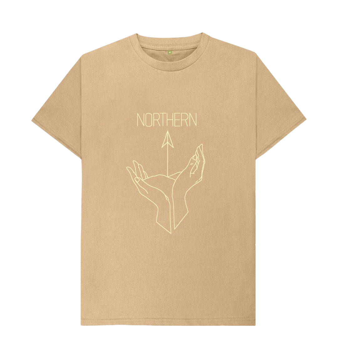 Northern, Basic Organic T-Shirt in Sand