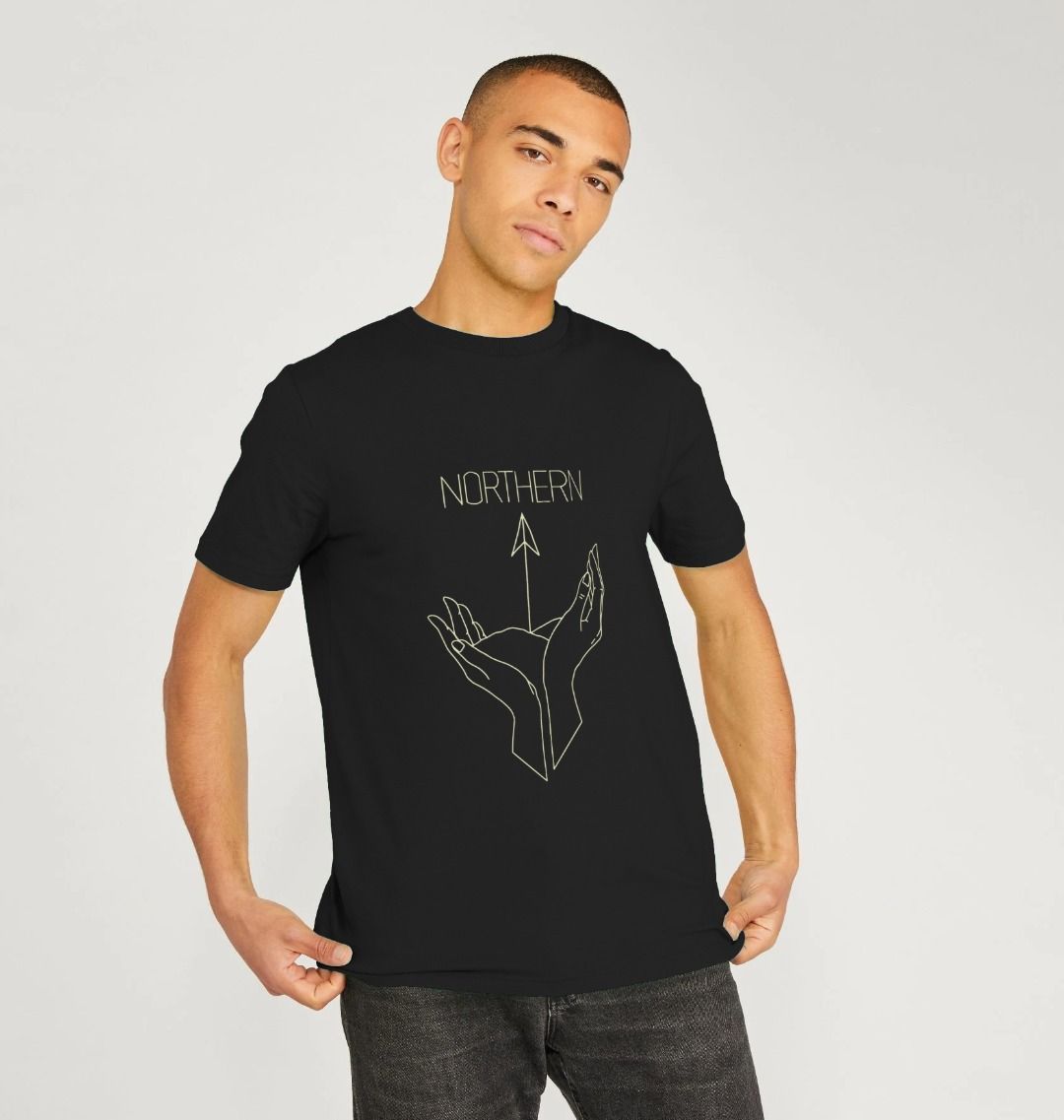Northern, Basic Organic T-Shirt in black