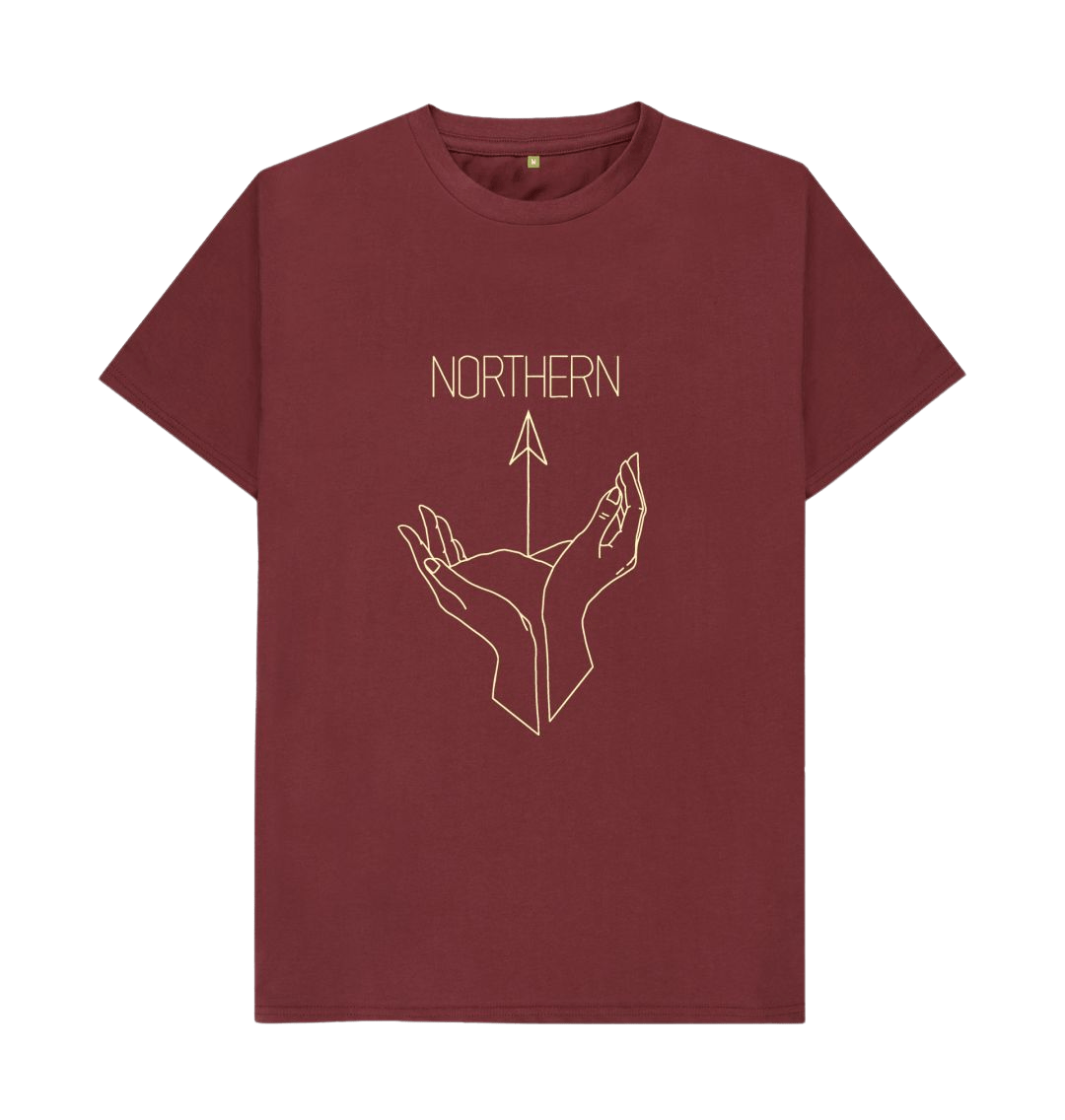 Northern, Basic Organic T-Shirt in Rust
