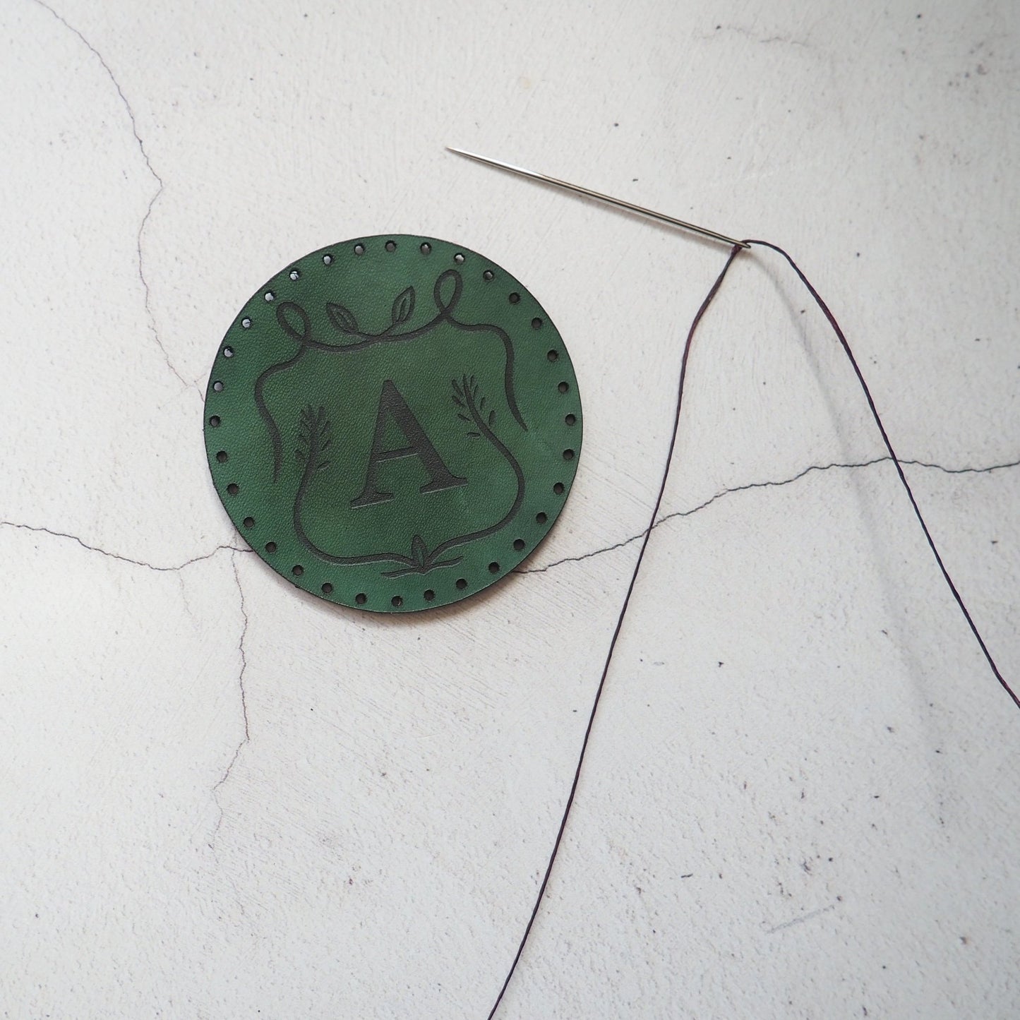 Simple Vintage Personalised Patch, a vintage patch by Hord