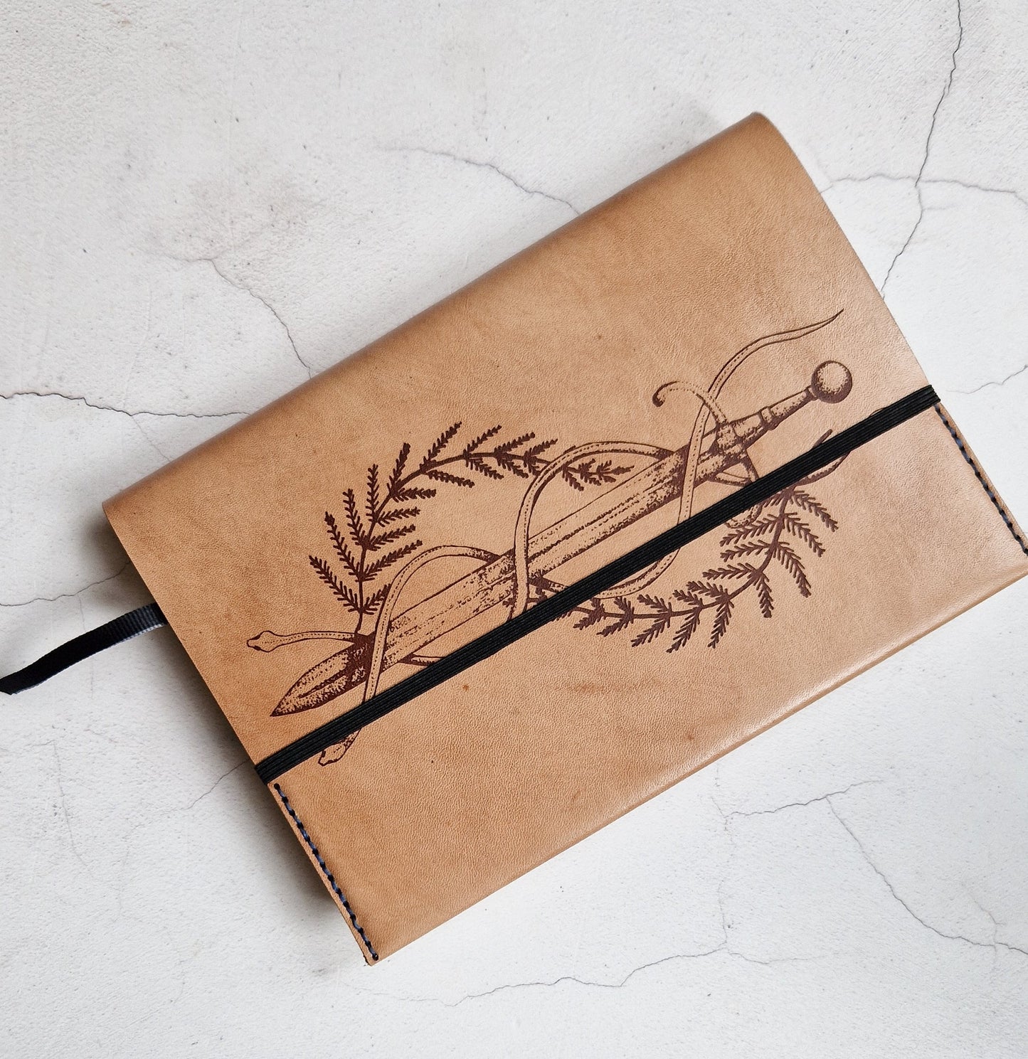 The Dagger Leather Bound Journal by Hôrd.