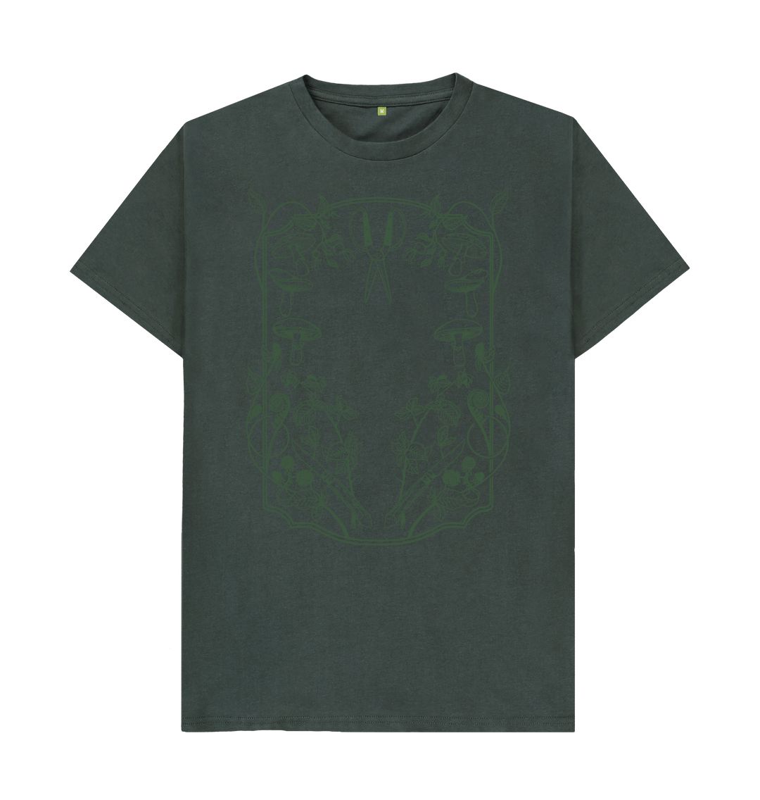 The Forager's T-Shirt, Dark Grey; An Adventurer T Shirt from Hord.