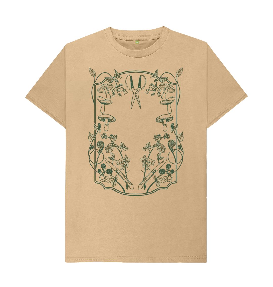 The Forager's T-Shirt, Sand; An Adventurer T Shirt from Hord.