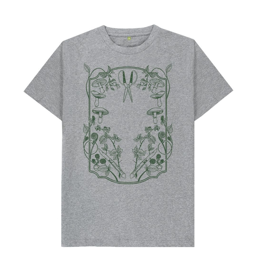 The Forager's T-Shirt, Athletic Grey; An Adventurer T Shirt from Hord.