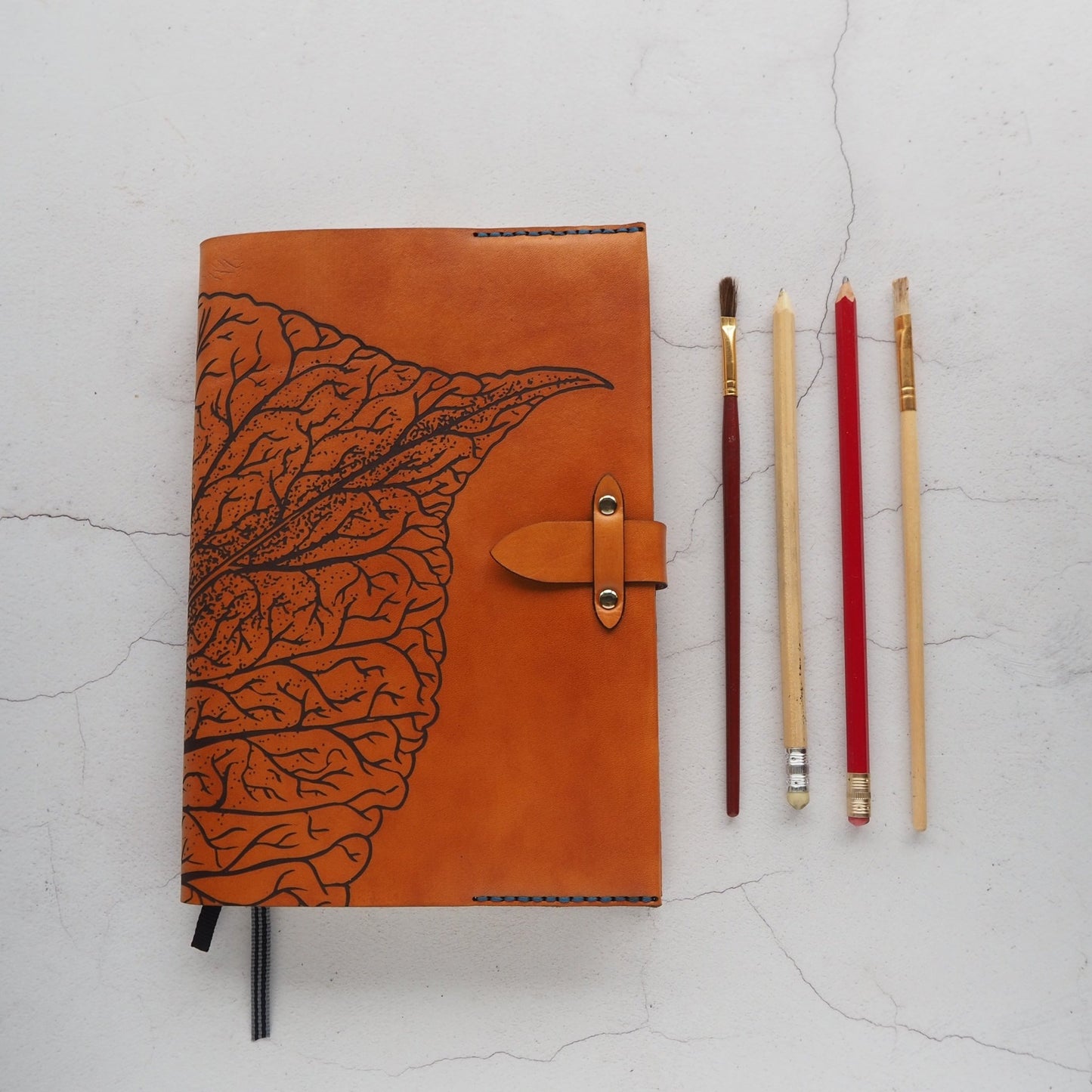 The Mulberry Leaf Journal Cover by HÔRD.