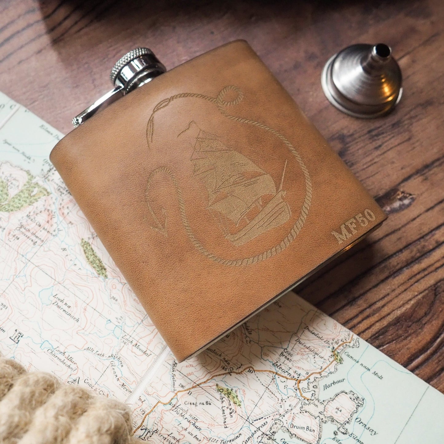 The Nautical Hip Flask - by Hord