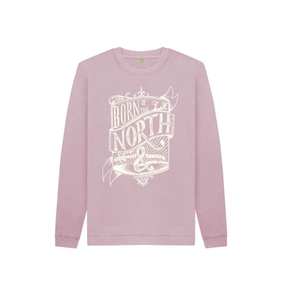 Kids Born of the North Sweater in Muave, a children's weater from Hord.