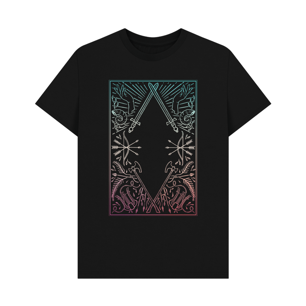 
                  
                    Black Unisex Dungeoneer's T-shirt, Radiance
                  
                