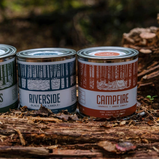 Campfire Candle-1/2 Pint