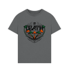 Slate Grey Oversized Men's T-shirt - In Death