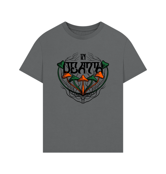 Slate Grey Oversized Men's T-shirt - In Death